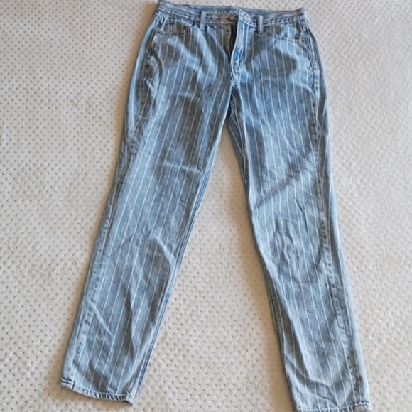 American Eagle striped high rise Jeans - Picture 12 of 12